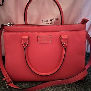 Kate Spade Coral Satchel Bag